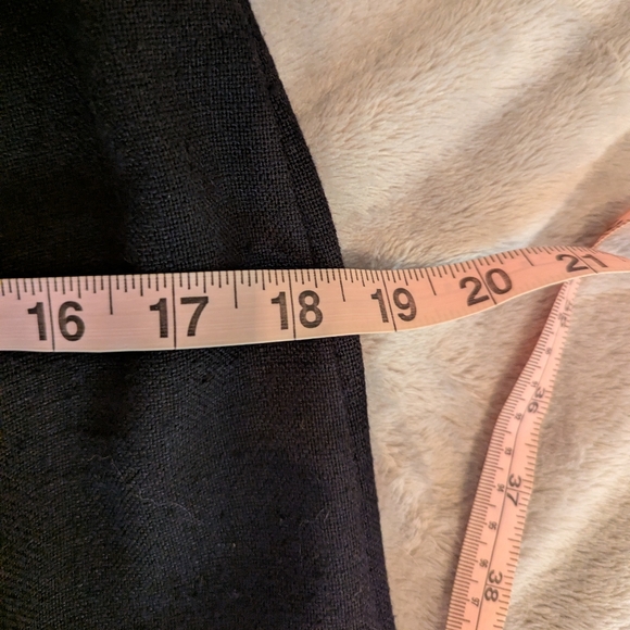 Vintage 1990s Country Suburbans Womens Black Skirt Medium Union Made ILGWU - Picture 8 of 10